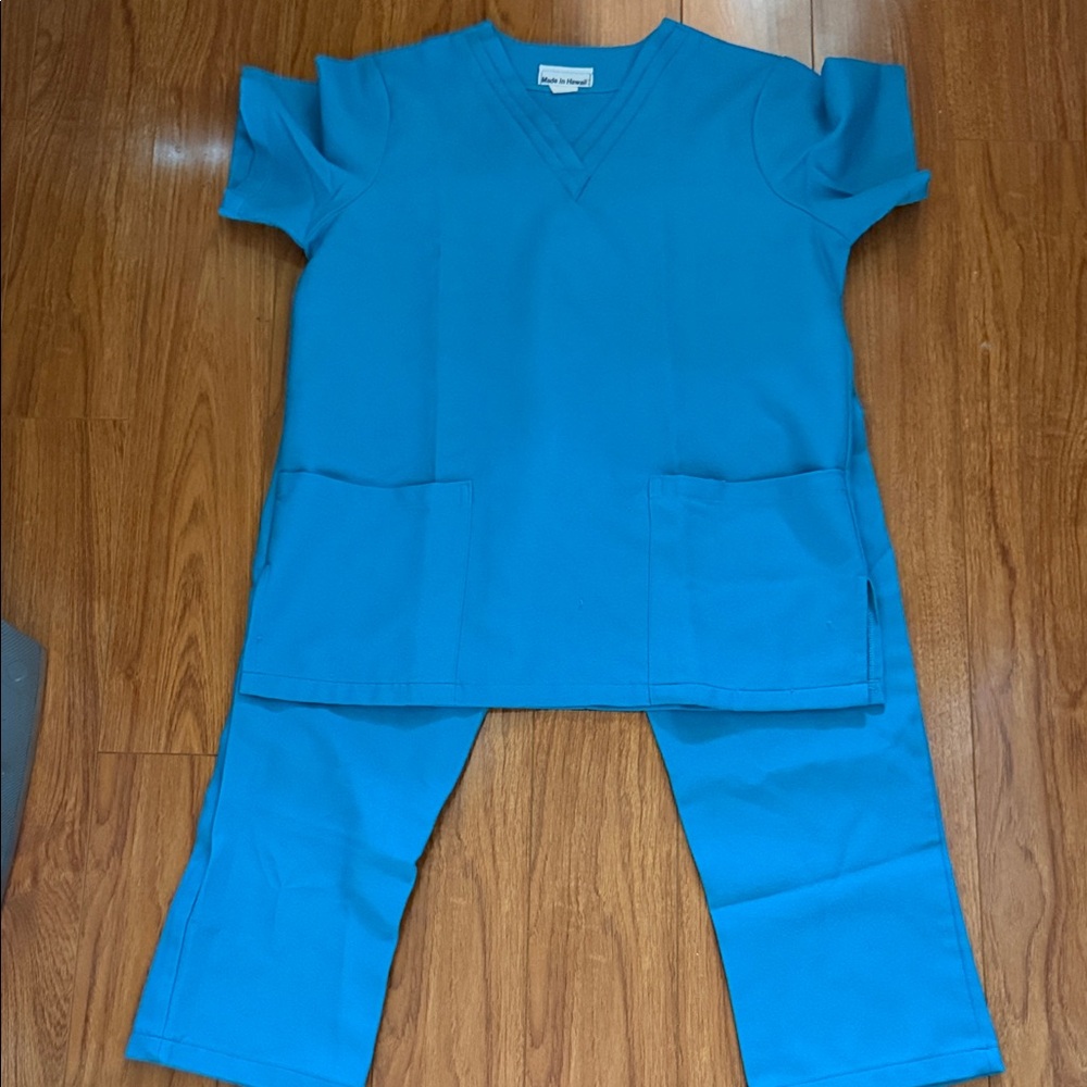 Blue Scrub Set XS
